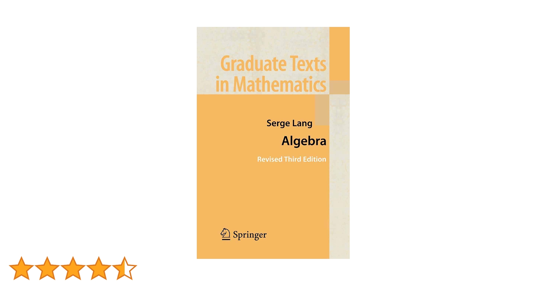 【美品】洋書　Serge Lang Algebra Algebra: Serge Lang: 9780201555400: Amazon.com: Books